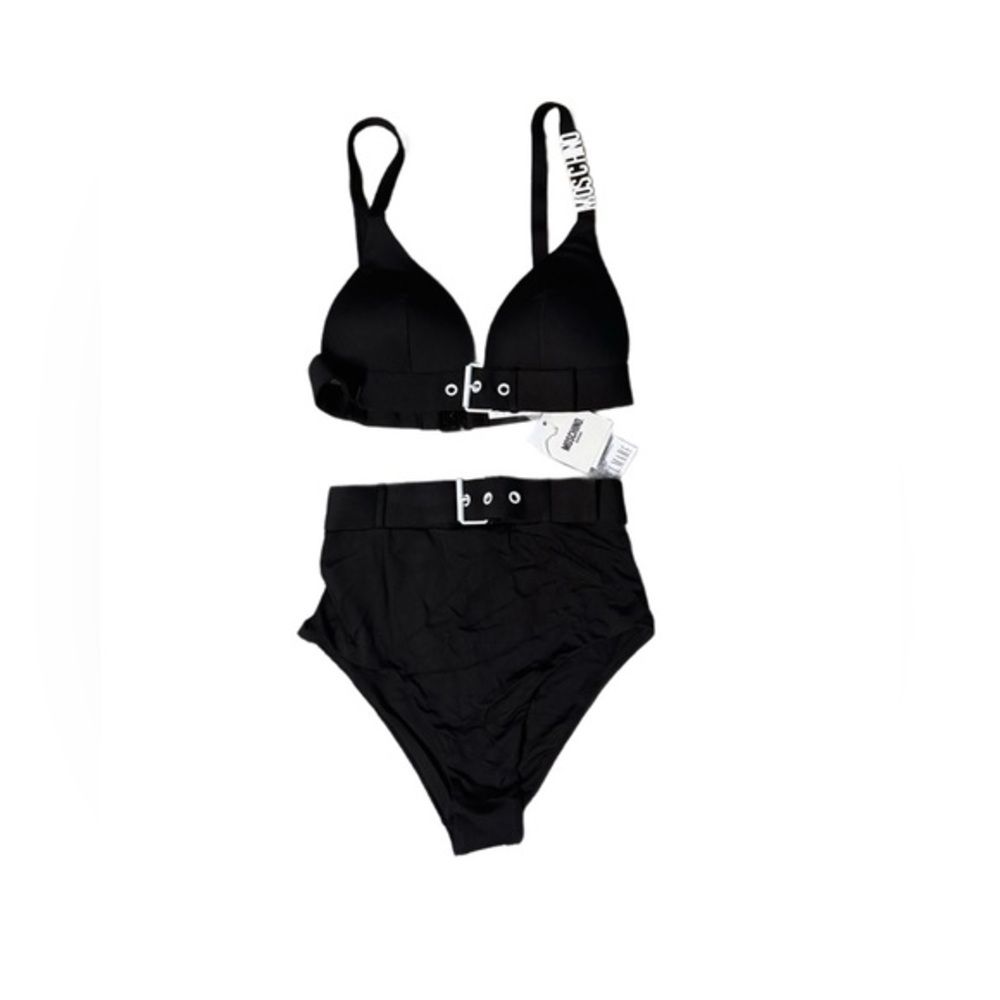 Moschino Black Swimsuit Set XS